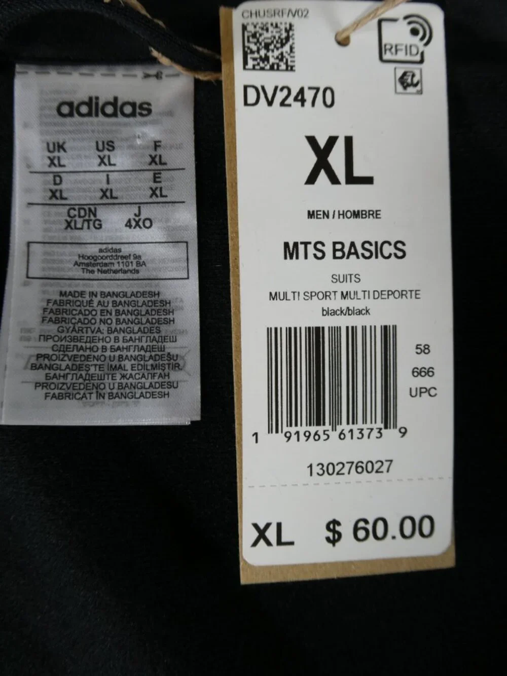 Adidas Unisex Two Piece Tracksuit Jacket DV2470 Pants 15Z007 Size M-XL W-2XL